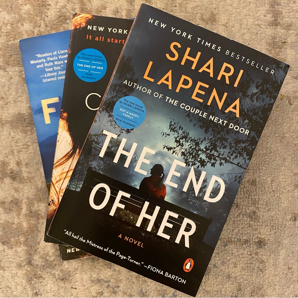 3 NYT Bestselling Author Novels